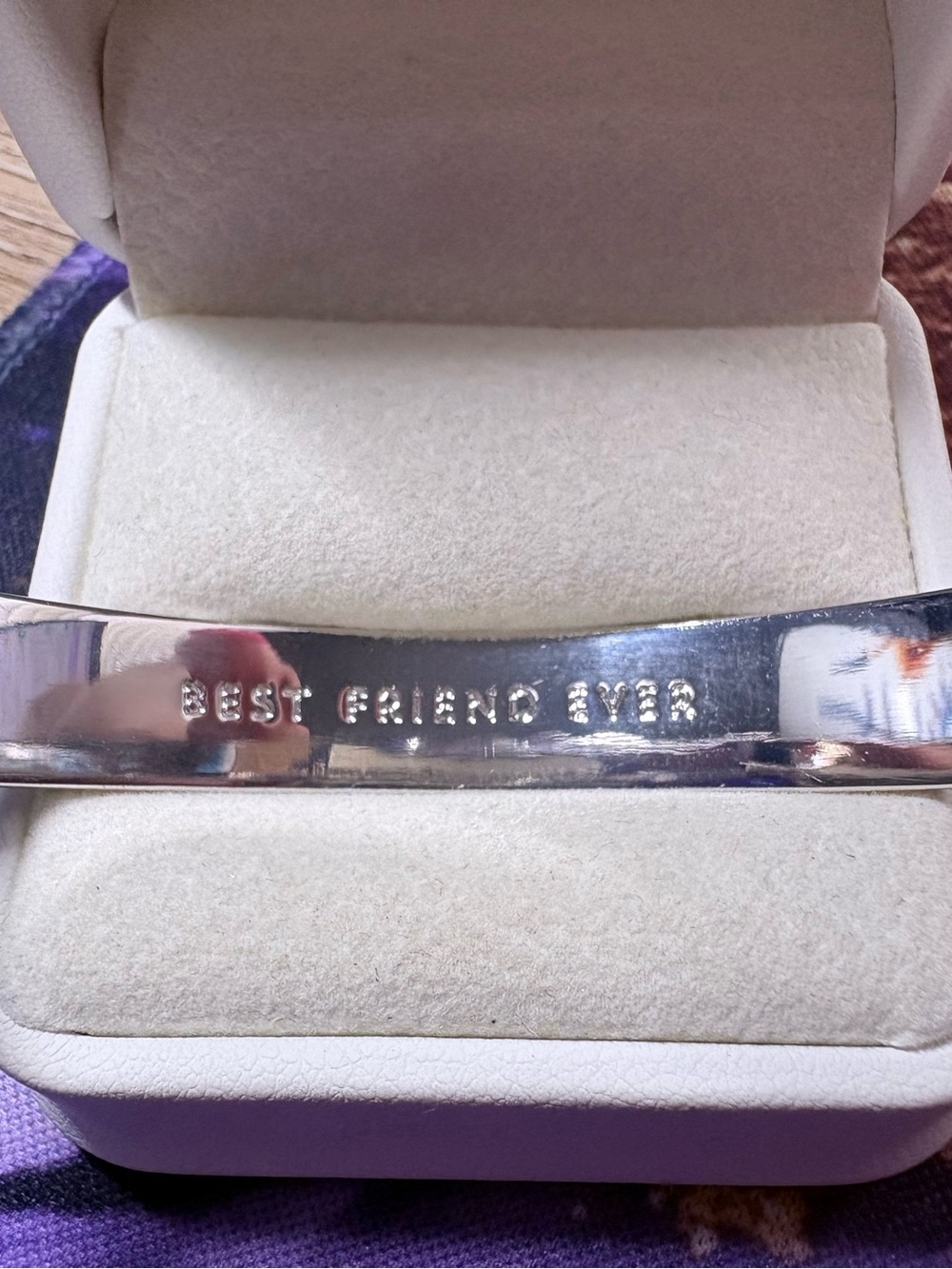 Kate Spade Dynamic Duo Silver-Tone Crystal Accent Bangle Bracelet View 4